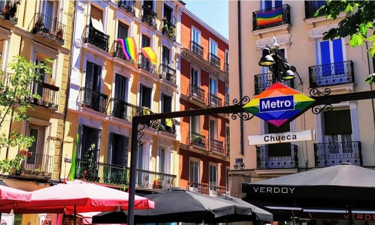 Downtown Apt 1Hab Para 4Pax En La Plaza De Chueca Madrid Exterior foto